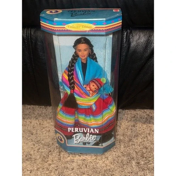 Peruvian Barbie Doll Collector Edition Dolls of the World NIB NEW